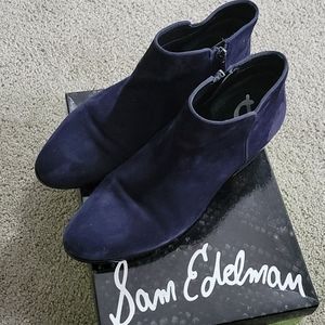 Sam Edelman Suede Ankle Booties